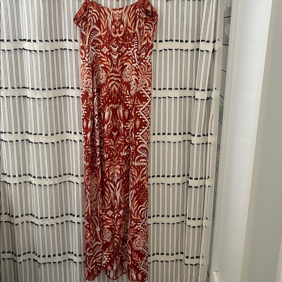 ‼️FINAL PRICE‼️ Farm Rio tropical tapestry red slip dress - new with tags - Picture 5 of 6